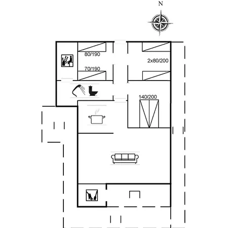 Yngvy - 1-3km From The Sea By Interhome Semesterbostad